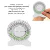 High Physical Bubble Inclinometer, Leak Therapy Inclinometer with 360 Rotating Dial, Digital Medical Inclinometer with Clear Font for Measuring Sites(Green) view 2
