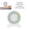 High Physical Bubble Inclinometer, Leak Therapy Inclinometer with 360 Rotating Dial, Digital Medical Inclinometer with Clear Font for Measuring Sites(Green) view 3