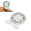 High Physical Bubble Inclinometer, Leak Therapy Inclinometer with 360 Rotating Dial, Digital Medical Inclinometer with Clear Font for Measuring Sites(Green) view 4