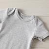 Acwssit New Crew Coming Home Baby Boy Clothes Funny newborn Baby gifts Bodysuit 0-3 months Gray view 3