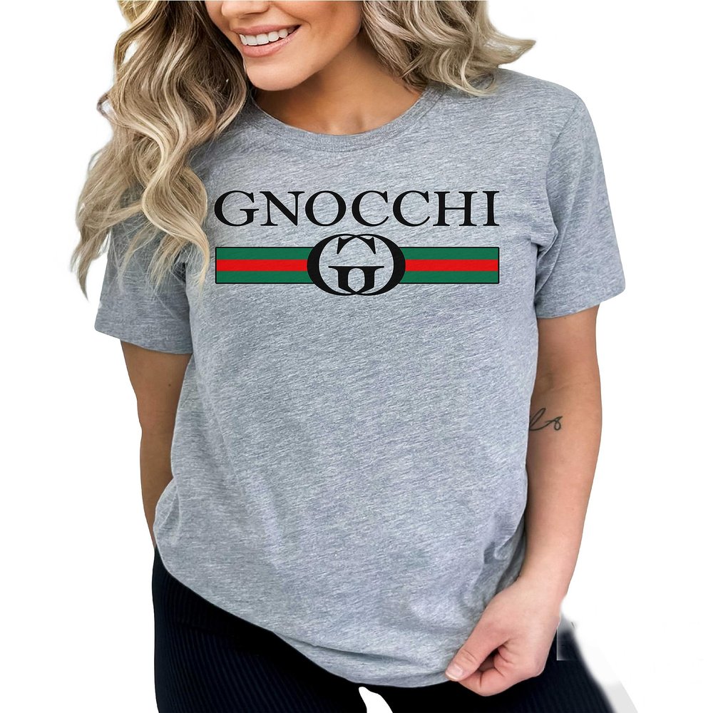 NACRE APPAREL Gnocchi Shirt Italian Pasta Food Foodie T-Shirt #00388-99