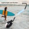 Haofy Surfboard Leash Straight Surf, Body Board Leash, Stand Up Paddle Board 5Mm Coiled Spring Leg Foot Rope Surfing Leash for Surfboard (Blue) view 2