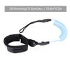 Haofy Surfboard Leash Straight Surf, Body Board Leash, Stand Up Paddle Board 5Mm Coiled Spring Leg Foot Rope Surfing Leash for Surfboard (Blue) view 3