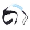 Haofy Surfboard Leash Straight Surf, Body Board Leash, Stand Up Paddle Board 5Mm Coiled Spring Leg Foot Rope Surfing Leash for Surfboard (Blue) view 4