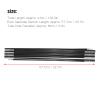 Haofy 4.9M Fiberglass Camping Tent Pole Bars Outdoor Support Rods Awning Frames Kit, Tent Poles Replacement, Trail Replacement Parts view 4