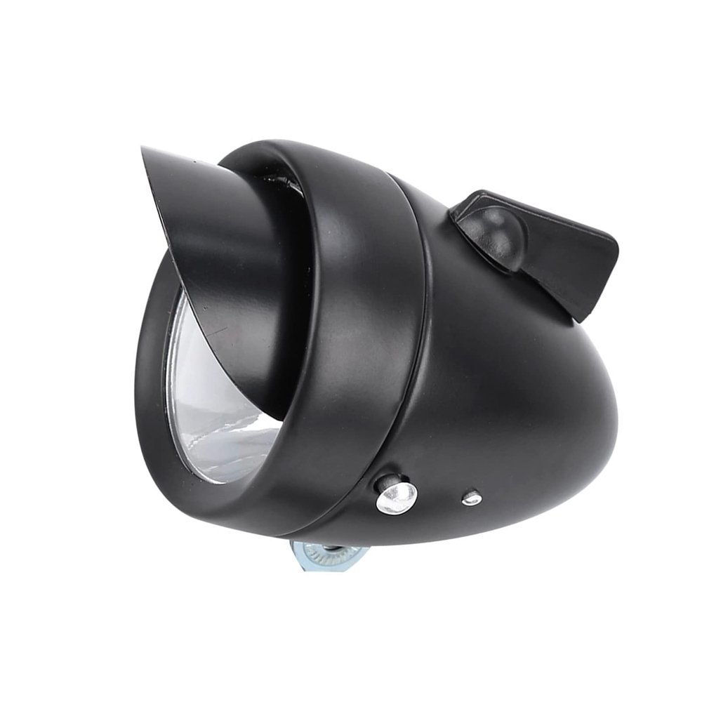 Haofy Led Super Light Retro Front Headlight Vintage Light with Visor, Retro Light, Vintage Headlight