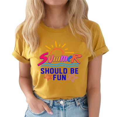 Summer Should Be Fun Shirt Summer House Quote Summerhouse Bravo Tv T-Shirt #00356-78
