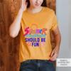 Summer Should Be Fun Shirt Summer House Quote Summerhouse Bravo Tv T-Shirt #00356-78 view 3