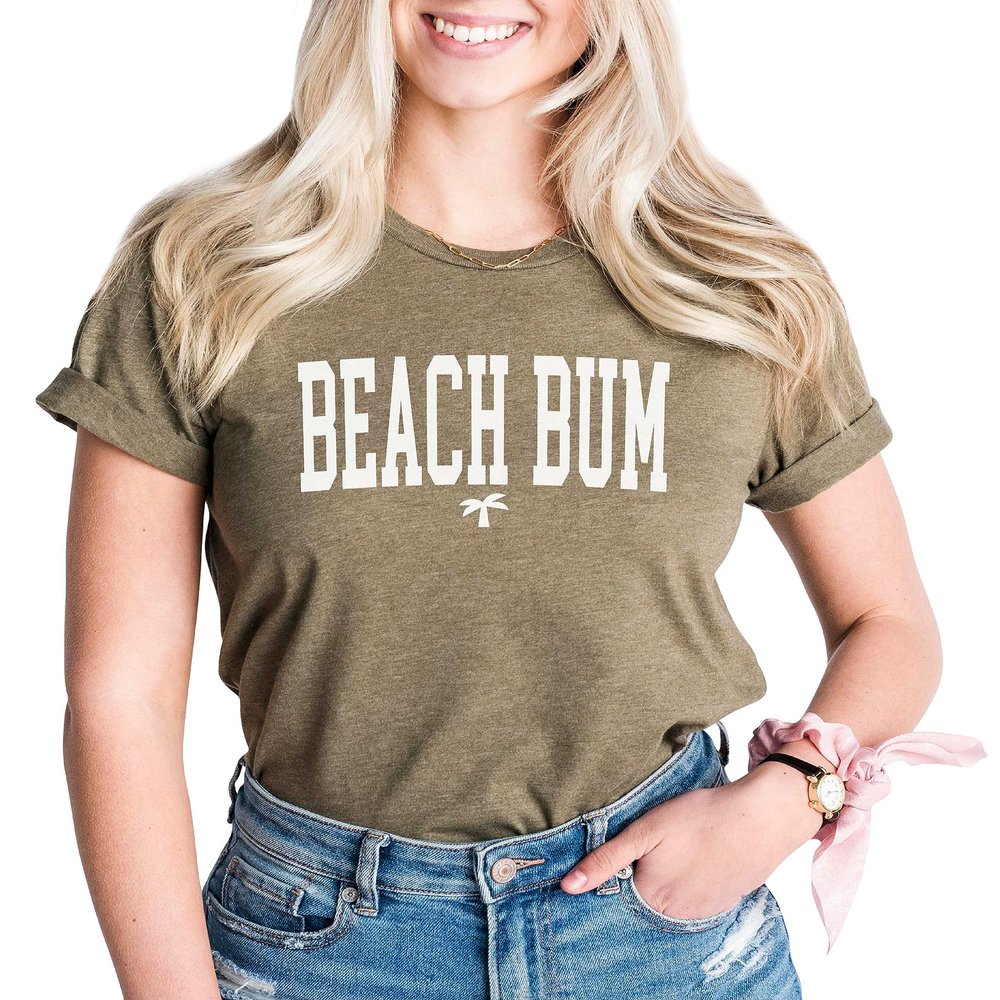 Beach Bum Shirt Summer Vacation Vibes Vacay Mode Holiday T-Shirt #00382-102