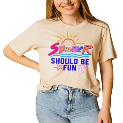 Summer Should Be Fun Shirt Summer House Quote Summerhouse Bravo Tv T-Shirt #00356-79