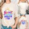 Summer Should Be Fun Shirt Summer House Quote Summerhouse Bravo Tv T-Shirt #00356-79 view 2