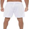Campus Lab Lehigh University Primary Mark Men's Adult Athletic Gym Shorts 7" Inseam, White, 2X-Large view 2