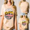 Retro California Shirt Road Trip Vintage Car Travel Lover Vacation T-Shirt #00090-82 view 2