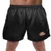Campus Lab Rhode Island College Primary Mark Men's Adult Athletic Gym Shorts 7" Inseam, Black, Small view 1