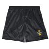 University of Idaho Primary Mark Men's Adult Athletic Gym Shorts 7" Inseam, Black, X-Large view 3