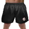 Campus Lab College of Charleston Primary Mark Men's Adult Athletic Gym Shorts 7" Inseam, Black, Medium view 1