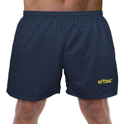Campus Lab University of California-Santa Cruz Primary Mark Men's Adult Athletic Gym Shorts 7" Inseam, Navy, Small