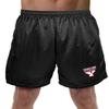 Campus Lab Youngstown State University Primary Mark Men's Adult Athletic Gym Shorts 7" Inseam, Black, Large view 1