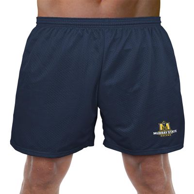 Murray State University Primary Mark Men's Adult Athletic Gym Shorts 7" Inseam, Navy, Small