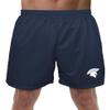 Campus Lab Missouri Baptist University Primary Mark Men's Adult Athletic Gym Shorts 7" Inseam, Navy, Medium view 1