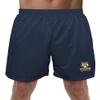 Campus Lab Queensborough Community College Primary Mark Men's Adult Athletic Gym Shorts 7" Inseam, Navy, 2X-Large view 1