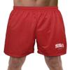 Nicholls State University Primary Mark Men's Adult Athletic Gym Shorts 7" Inseam, Red, Small view 1