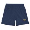 Campus Lab East Tennessee State University Primary Mark Men's Adult Athletic Gym Shorts 7" Inseam, Navy, Large view 3