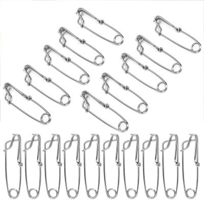 HUAOSN Longline Fishing Snap, 20Pcs Fishing Snap Tuna Clips, Stainless Steel Longline Branch Hanger Snap Swivels Line Tuna Clip Fishing Accessories, Easy on Off