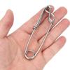 HUAOSN Longline Fishing Snap, 20Pcs Fishing Snap Tuna Clips, Stainless Steel Longline Branch Hanger Snap Swivels Line Tuna Clip Fishing Accessories, Easy on Off view 2