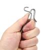 HUAOSN Longline Fishing Snap, 20Pcs Fishing Snap Tuna Clips, Stainless Steel Longline Branch Hanger Snap Swivels Line Tuna Clip Fishing Accessories, Easy on Off view 4