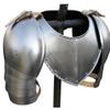 Medieval knights Armor Pair of pauldrons gorget shoulder Armor Roleplay Cosplay Iron Steel Shoulder Guard Warrior Pauldrons Shoulder plates view 1