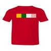 France 2023 Bicycle Racing Tour Leader Jersey Colors Toddler T-Shirt (Red, 4T) view 1