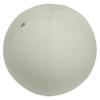 Leitz Ergo Active Sitting Ball, Ergonomically Designed Desk Chair Alternative, 75cm Diameter, Includes Fabric Ball Cover, Hand Air Pump & 2 x Plugs, Ergo Range, Light Grey, 65430085 view 1