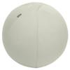 Leitz Ergo Active Sitting Ball, Ergonomically Designed Desk Chair Alternative, 55cm Diameter, Includes Fabric Ball Cover, Hand Air Pump & 2 x Plugs, Ergo Range, Light Grey, 65410085 view 1
