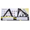 6Pcs Set Billiard Rack Black Triangle Ball Holder Positioning Billiard Table Pool Accessory, Rack, Rack 8 9 10 Ball view 3