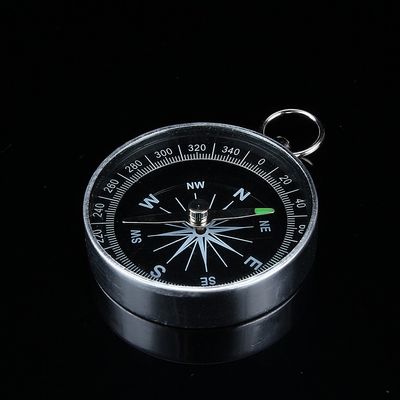 Ball, Silver Portable Pocket for Outdoor Hiking Sports Navigation Camping Backpacking