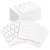 ABURRORI 50 Pieces Football Squares Board Pull Tabs Gambling Tickets Super Football Bowl Sports 25 Square Football Pool Cards for Baseball Sports Box Game Betting Party Playing Scratch Off Cards (50) view 1