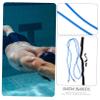 NOLITOY 1set Swim Resistance Bands Training Kit Swim Bungee Belt for Static Swimming for All Pools and Levels Includes Elastic Rope view 4