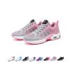 Women Orthopedic Sneakers Stylish Walking Shoes, 2023 New Air Running Shoes, Non Slip Walking Sneakers, Mesh Air Cushion Sneakers for Gym Workout Sports, D-pink+gray, 9.5 view 1