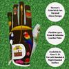 Giggle Golf Women's Golf Gloves (X-Large, Worn On Right Hand, Tiki) view 4