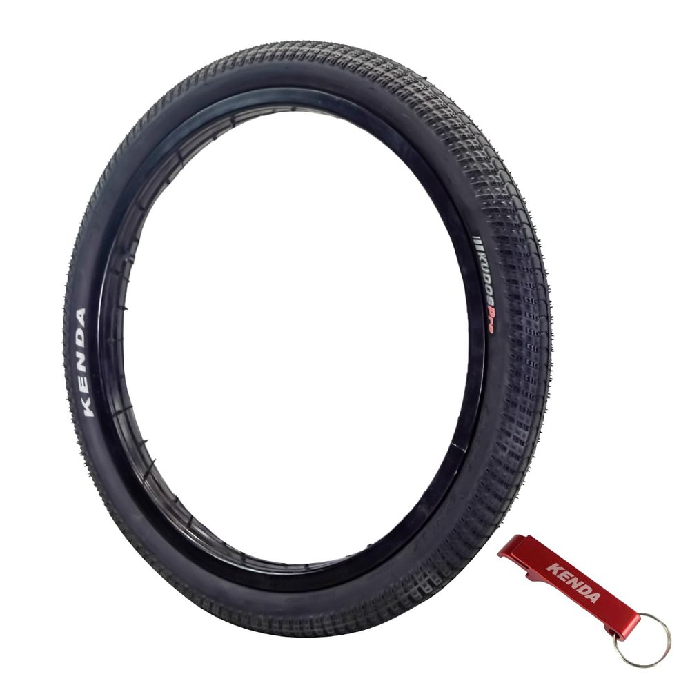 Kenda Kudos Pro 120tpi Fold 20x1.75 BMX Bicycle Tire w/Bottle Opener (20x1.75)