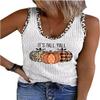 FENOMO Womens Mandala Vintage Graphic Racerback Tank Tops Summer Casual Loose O-Neck Tanks Vest Vacation Classic-Fit Shirt Cami (Fall Y'all-ribbed-white,XXL,XX-Large) view 1