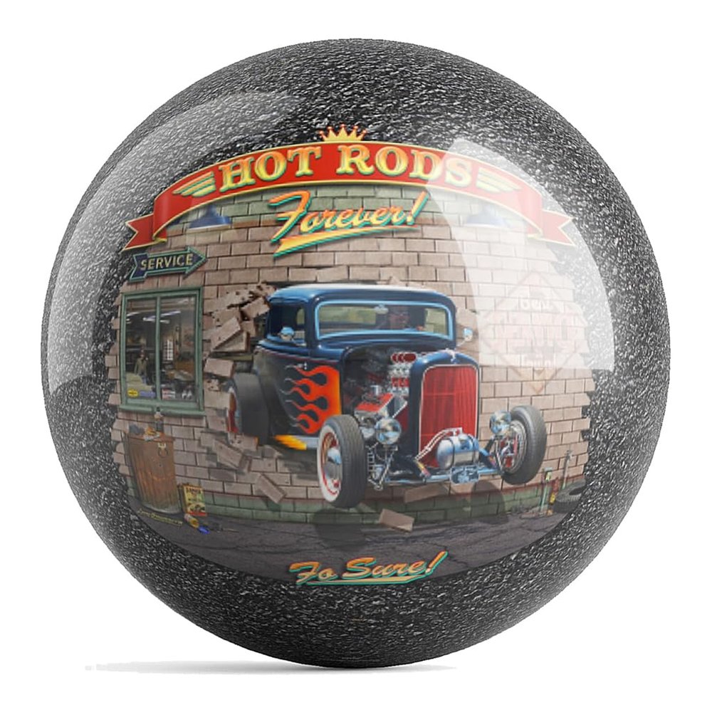 OTB Larry Grossman Hot Rods UNDRILLED Bowling Ball (12, Pounds)