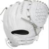 Easton | PROFESSIONAL COLLECTION Fastpitch Softball Glove | Right Hand Throw | 12.5" - Basket Web | White/Grey view 4