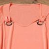 FENOMO Womens Mandala Vintage Graphic Racerback Tank Tops Summer Casual Loose O-Neck Tanks Vest Vacation Classic-Fit Shirt Cami (Orange-1,XL,X-Large) view 3