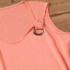 FENOMO Womens Mandala Vintage Graphic Racerback Tank Tops Summer Casual Loose O-Neck Tanks Vest Vacation Classic-Fit Shirt Cami (Orange-1,XL,X-Large) view 4