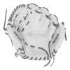 Easton | PROFESSIONAL COLLECTION Fastpitch Softball Glove | Right Hand Throw | 11.75" - Laced Single Post Web | White/Grey view 4