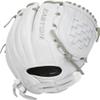 Easton | PROFESSIONAL COLLECTION Fastpitch Softball Glove | Right Hand Throw | 12" - Basket Web | White/Grey view 4