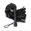 MarquiseDeBliss Genuine Leather Handcrafted Gentle Horse Whip - Thick Equestrian Training and Riding Essential - Riding Tools (27.6 Inches, Black) view 1