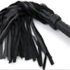 MarquiseDeBliss Genuine Leather Handcrafted Gentle Horse Whip - Thick Equestrian Training and Riding Essential - Riding Tools (27.6 Inches, Black) view 4
